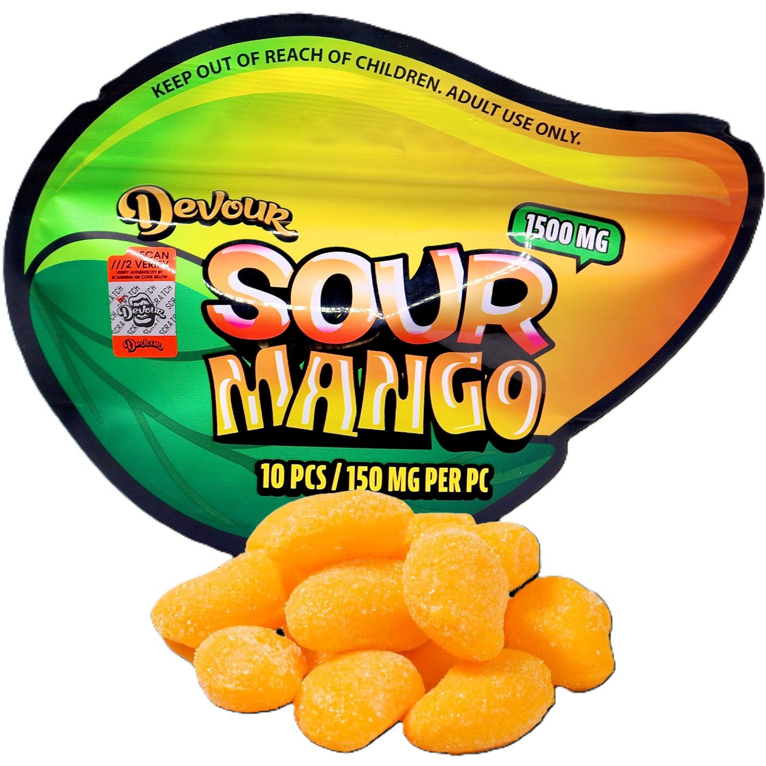 Devour Sour Mango 1500mg Devour Sour Mango 1500mg