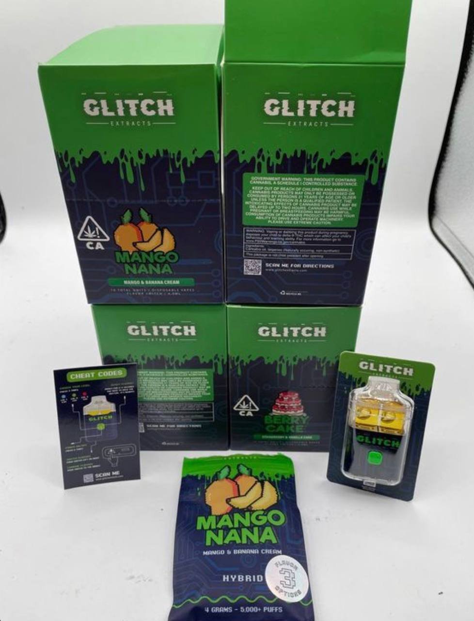 Glitch Extracts 4G Disposables Glitch Extracts 4G Disposables