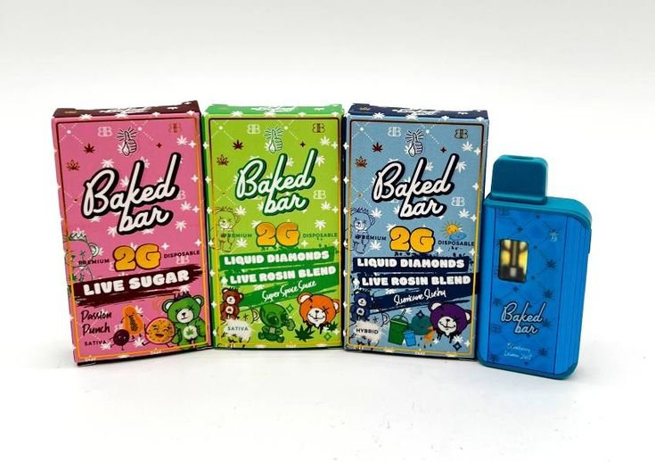 Baked Bar Live Sugar 2G Disposables Baked Bar Live Sugar 2G Disposables