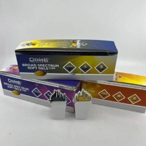 Dime Soft Gels THC + CBD Pills 600mg