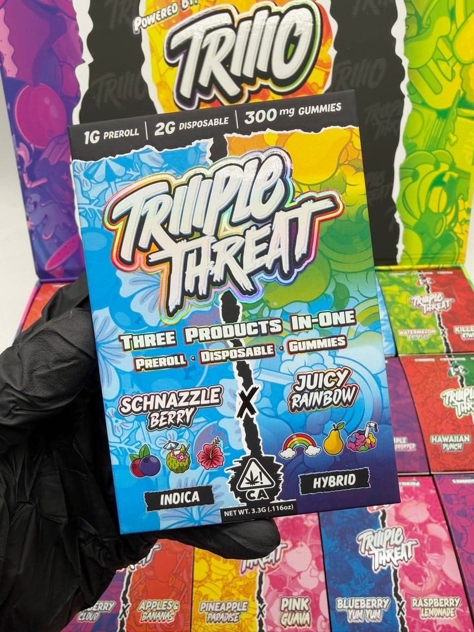 TRIIIO TRIIIPLE THREAT 2G DISPOSABLE TRIIIO TRIIIPLE THREAT 2G DISPOSABLE