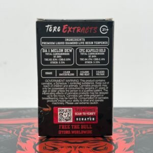 Toro Extracts 2g Switch Disposable Vape